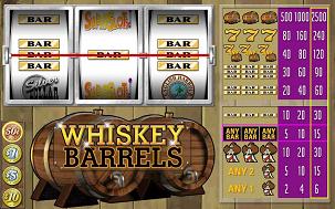 Whiskey Barrels Slots