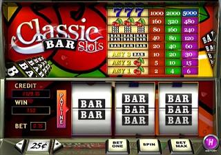 Classic Bar Slots
